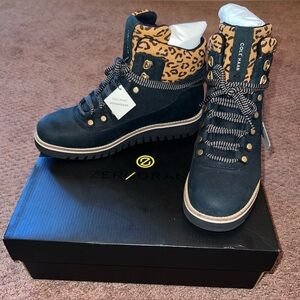 Cole Haan®Zerogrand Explorer Gateway Hiker Waterproof Boots Size 7 New in Box